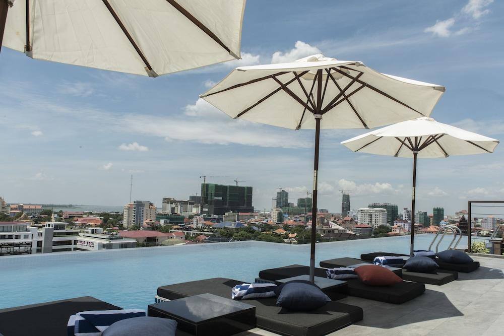Aquarius Hotel And Urban Resort Phnom Penh Eksteriør bilde