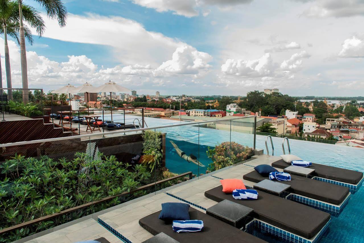 Aquarius Hotel And Urban Resort Phnom Penh Eksteriør bilde